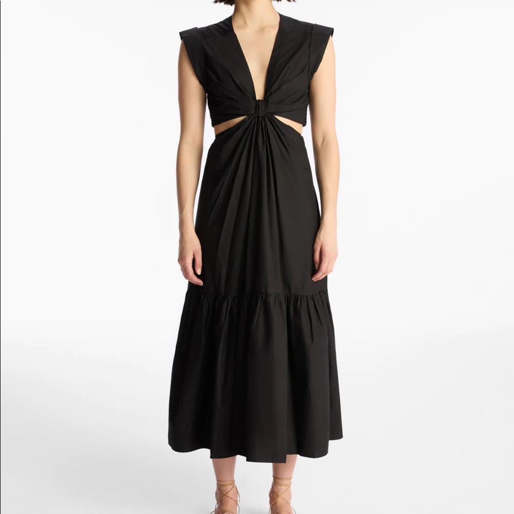 A.L.C. Cutout black dress